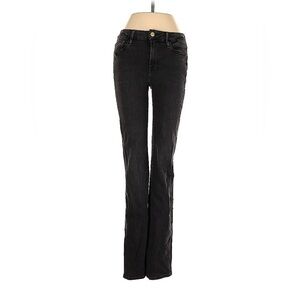 FRAME black denim (distressed) size 27